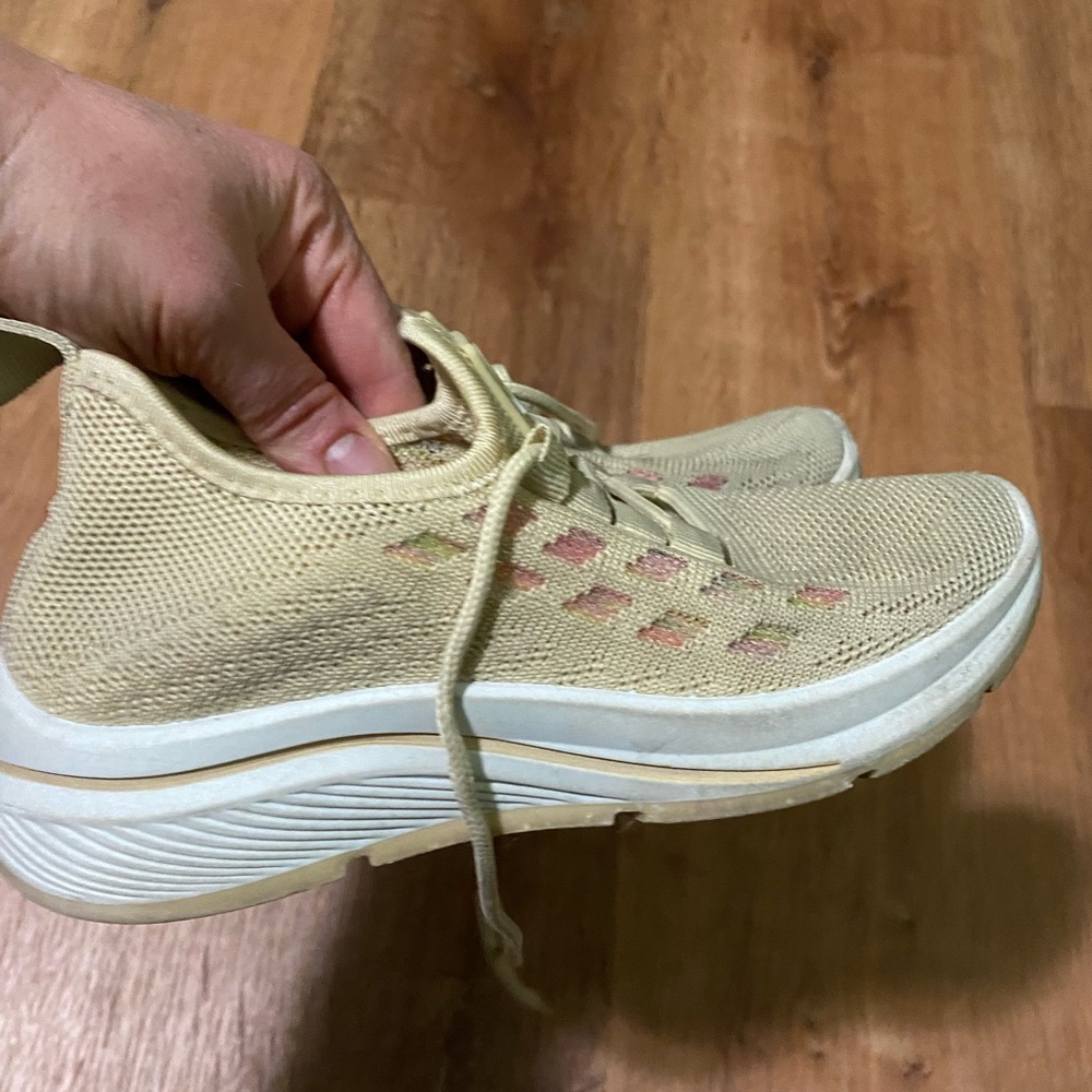 Red girls sneakers - size 13